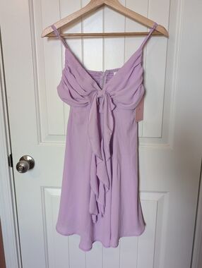 NWT Hello Molly Smile Back At Me Mini Dress W6/Medium Lilac